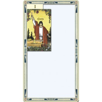 Universal Transparent Tarot Kortos Lo Scarabeo